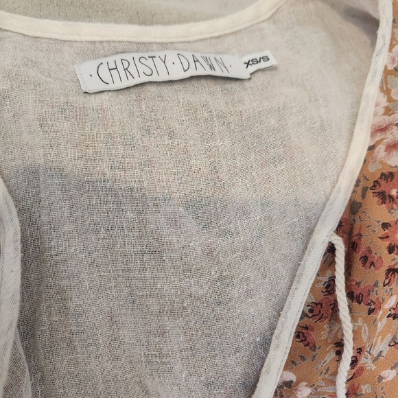 Christy Dawn Paloma Dress with Tassels  Size XS/S - Picture 10 of 12